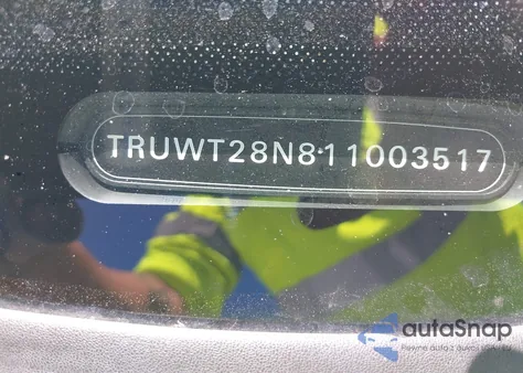 2001 Audi Tt from USA, damaged, VIN TRUWT28N811003517